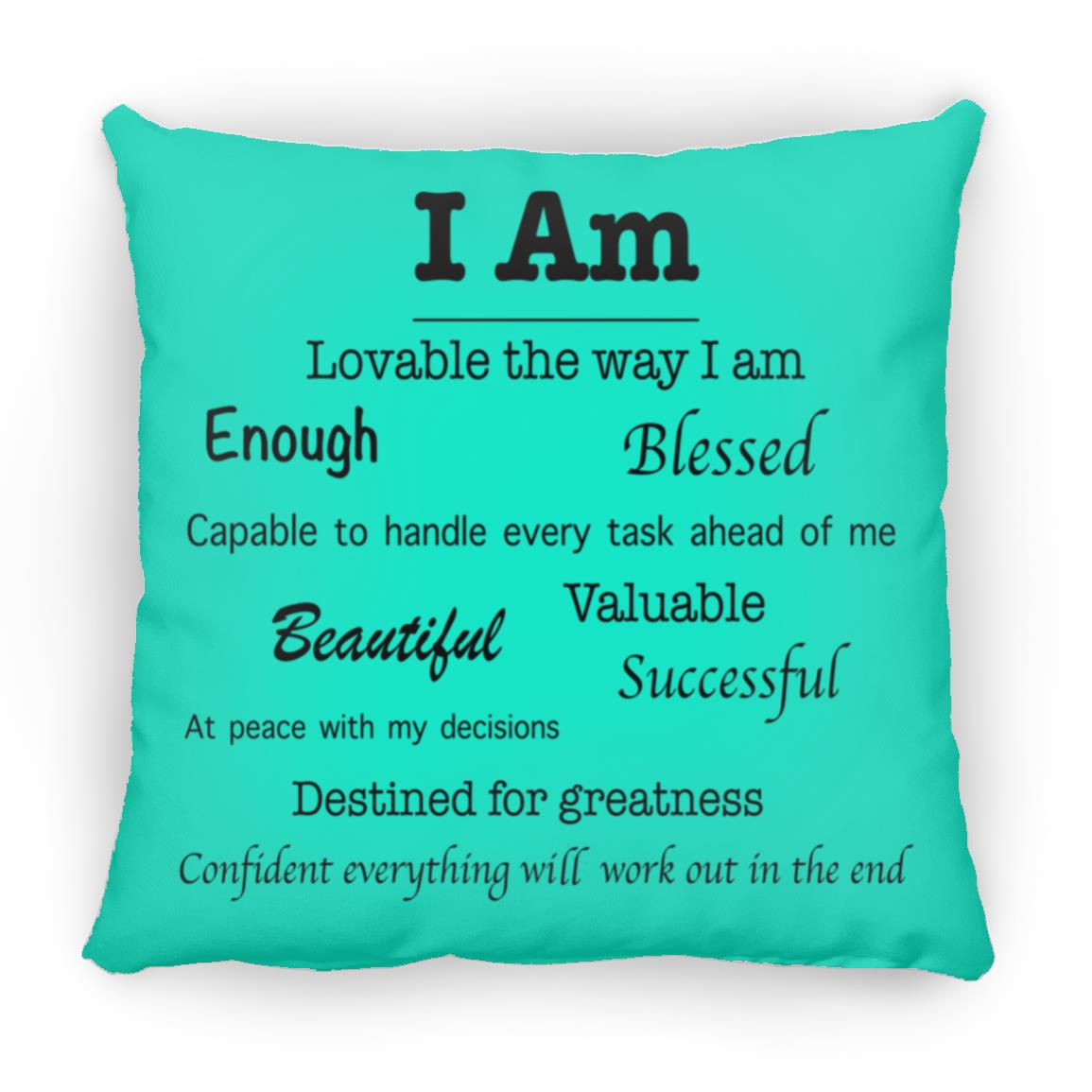 Affirmations Pillow - Large (13 color options)