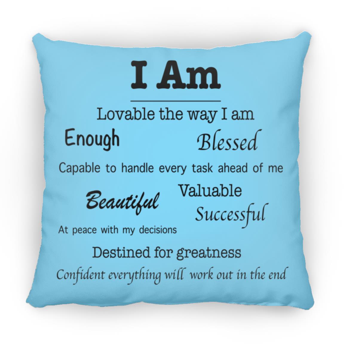 Affirmations Pillow - Large (13 color options)