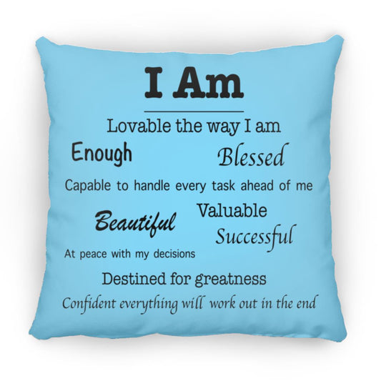 Affirmations Pillow - Large (13 color options)