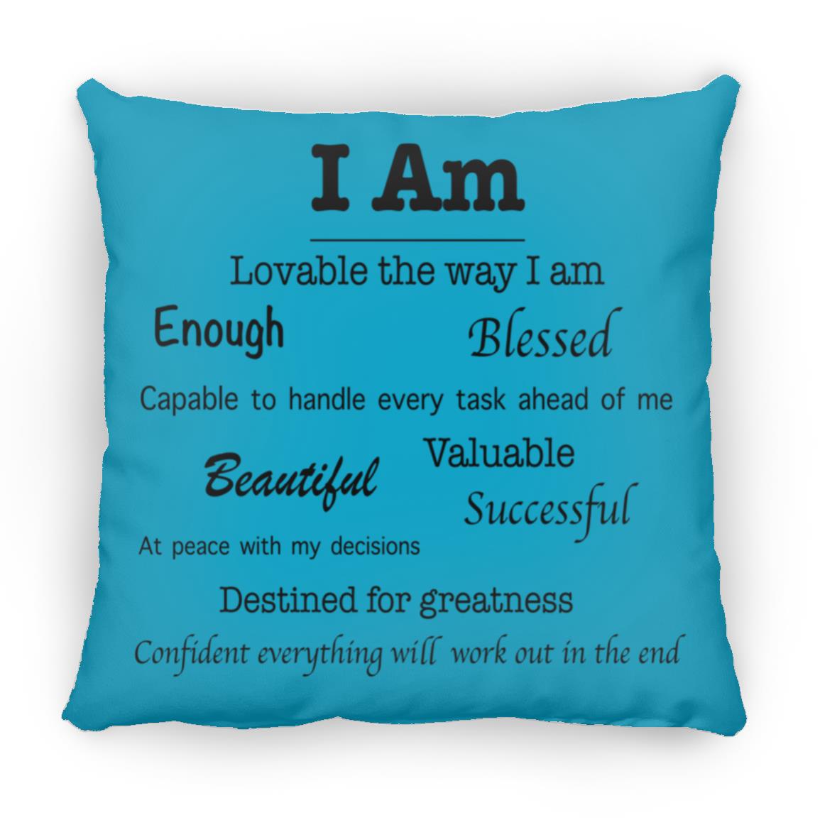 Affirmations Pillow - Large (13 color options)