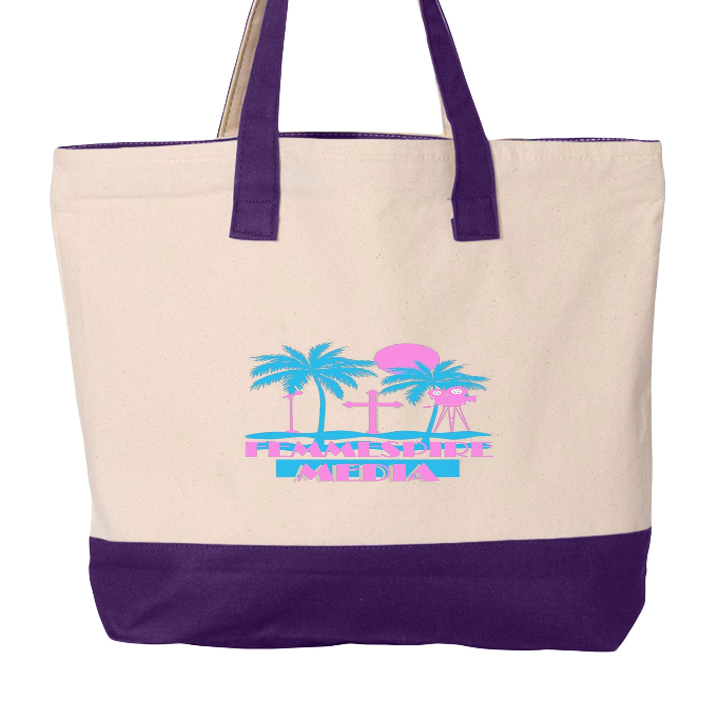 Natural/ Purple - Q1300 - BACK