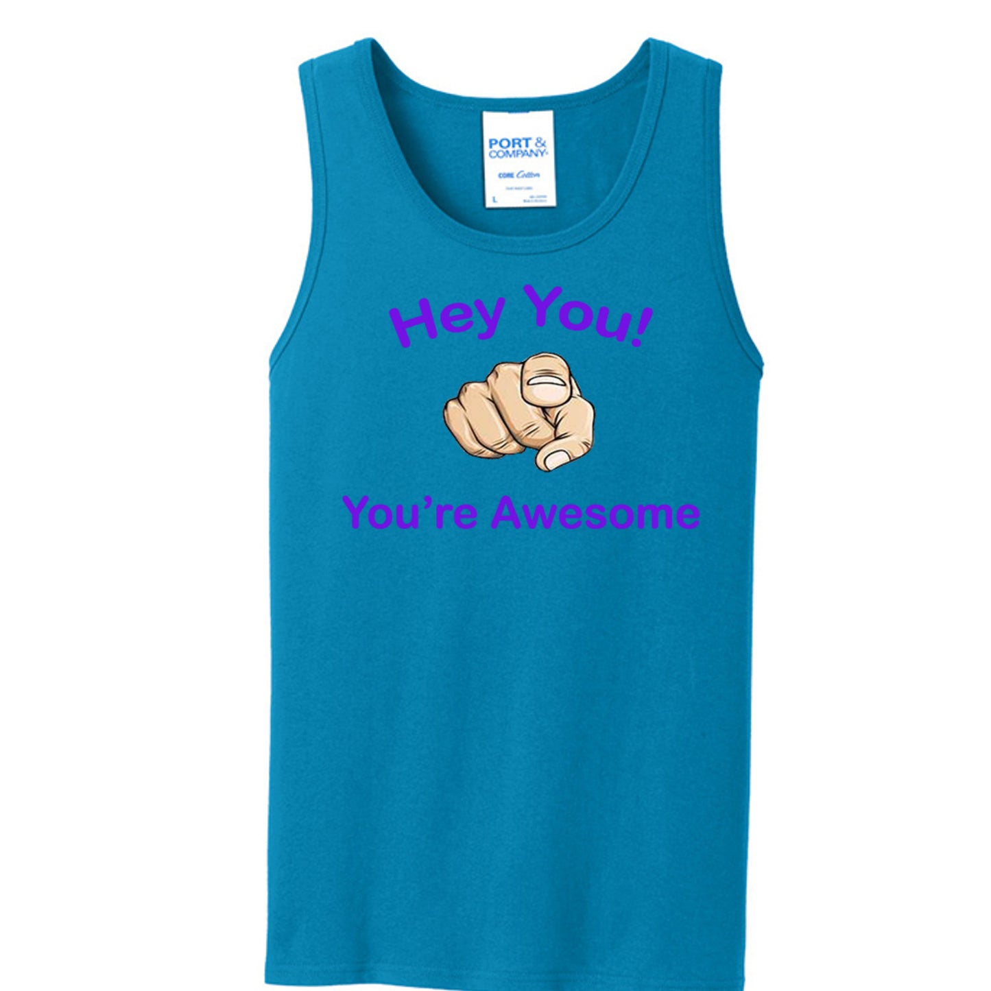 Neon Blue - PC54TT - FRONT