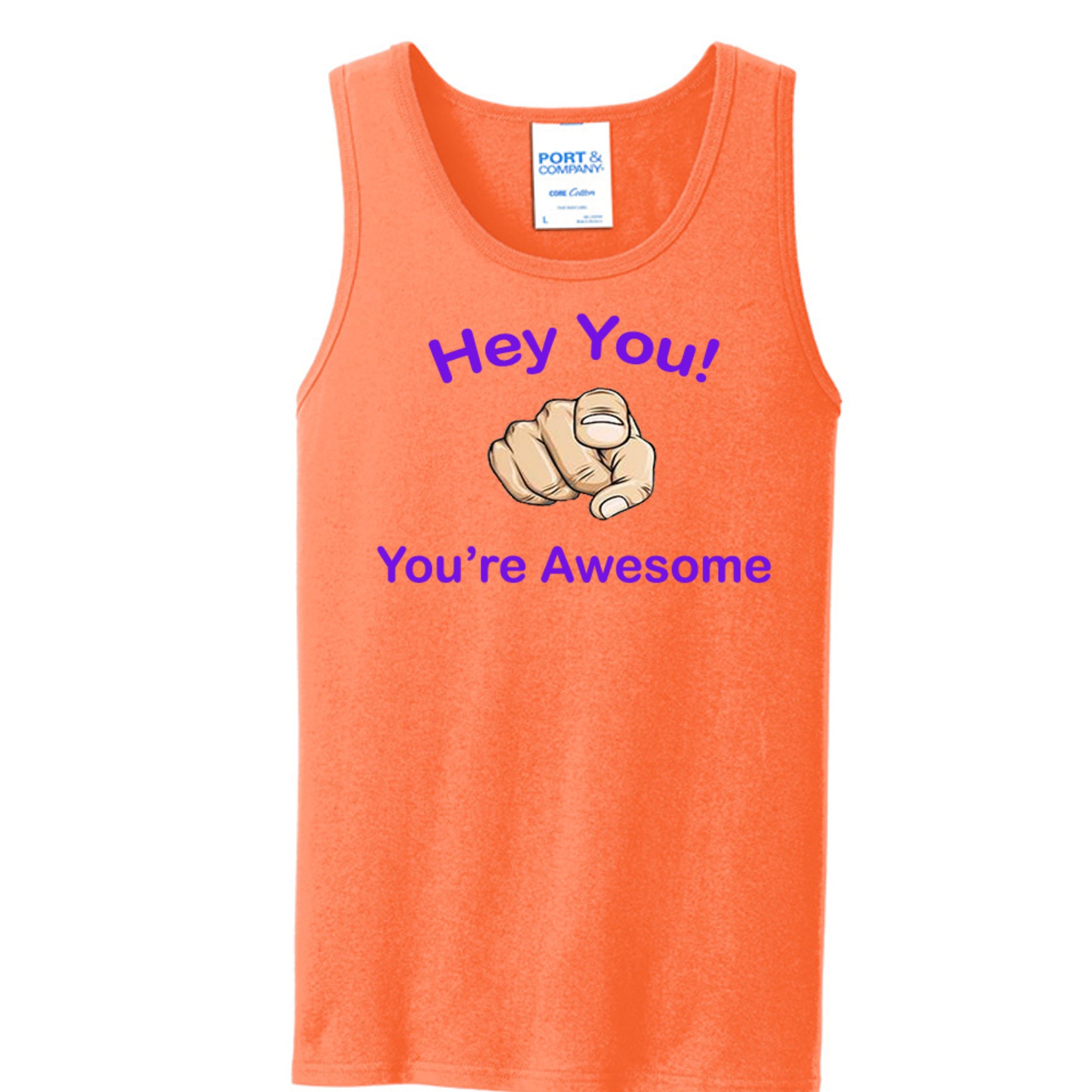 Neon Orange - PC54TT - FRONT