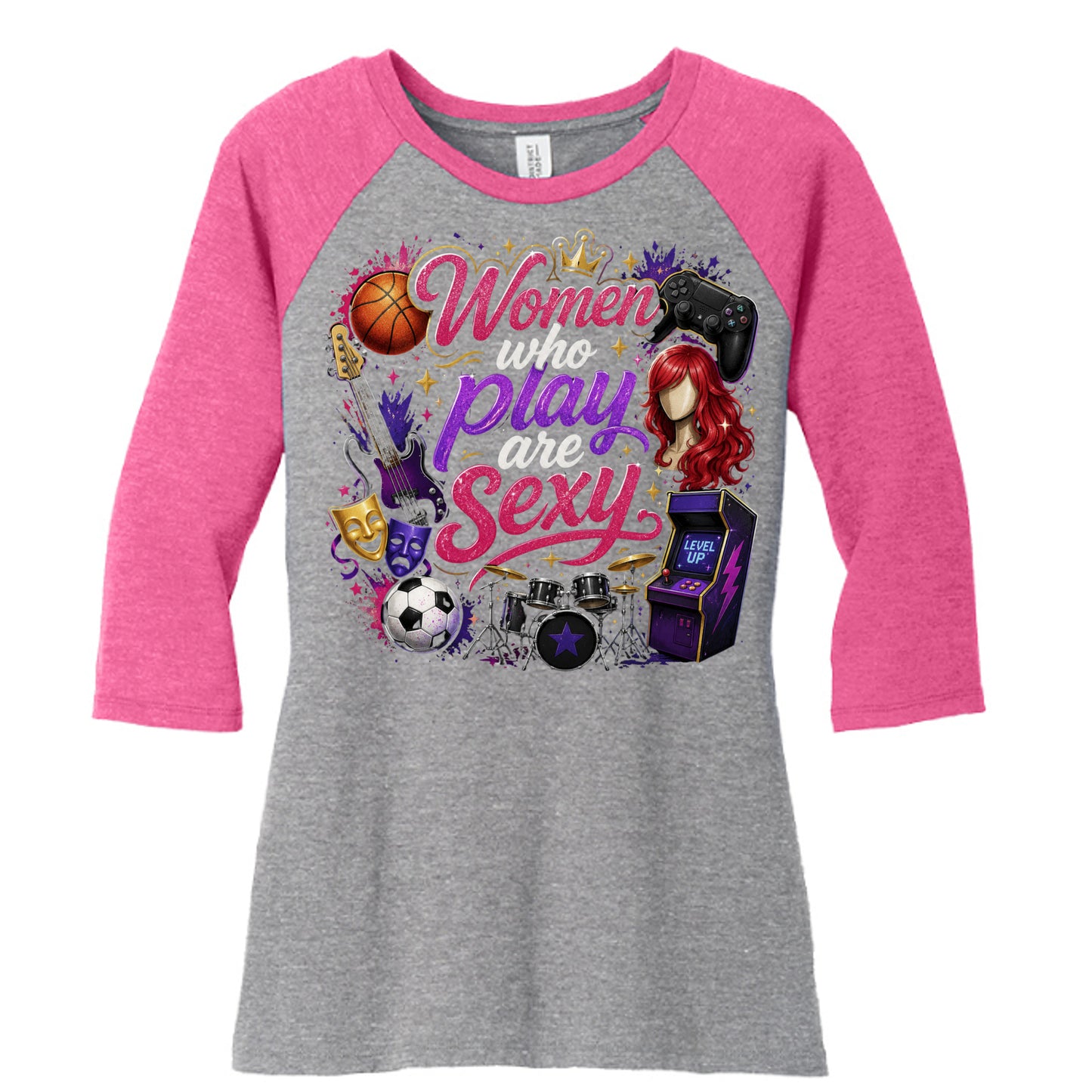 Fuchsia Fr/GyF - DM136L - FRONT